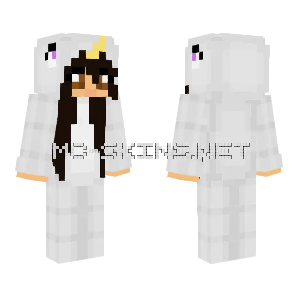 Norwall Princess Minecraft skin, front and back