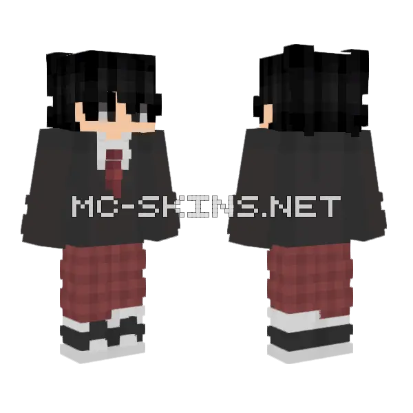 Noschucolegio Minecraft skin, front and back