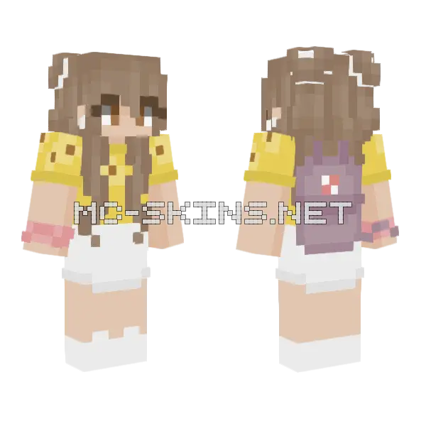 Not Done Minecraft skin, front and back