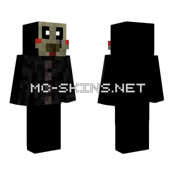 Not Done Minecraft skin, front and back