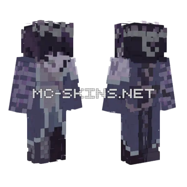 Not Just Sitting Around Minecraft skin, front and back