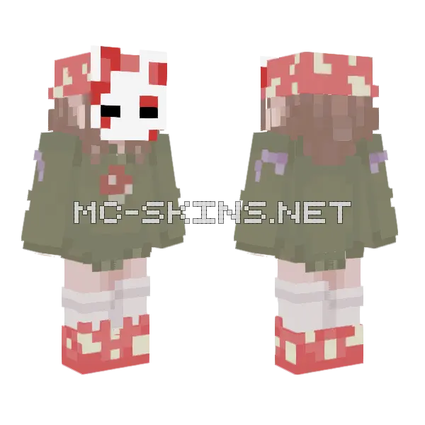 Not Mine Minecraft skin, front and back