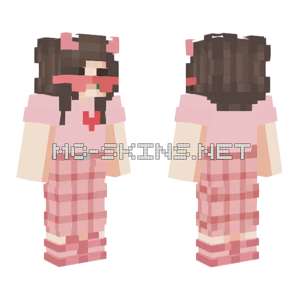 Not Mine Minecraft skin, front and back