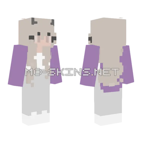 Not Nice Re Shade Contest Minecraft skin, front and back