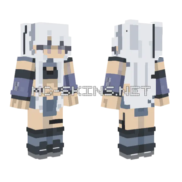 Nothing New Rce Minecraft skin, front and back