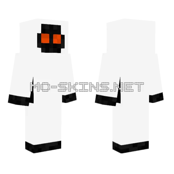 Nova Minecraft skin, front and back