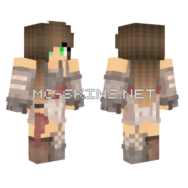 Nova Everyday Minecraft skin, front and back