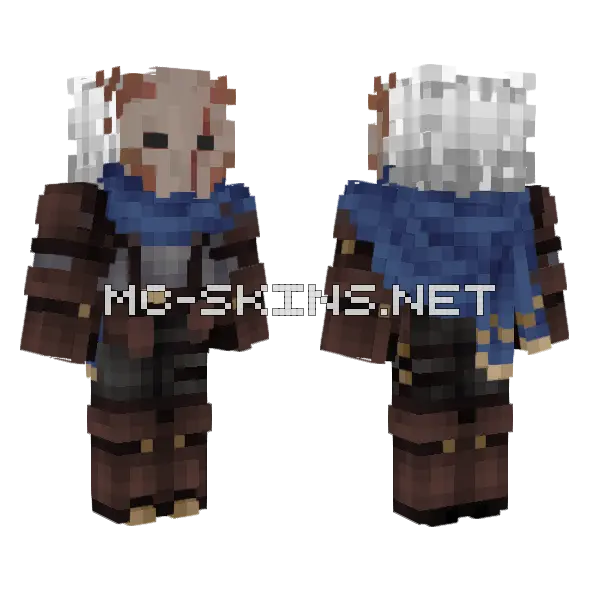 Nova Incognito Minecraft skin, front and back