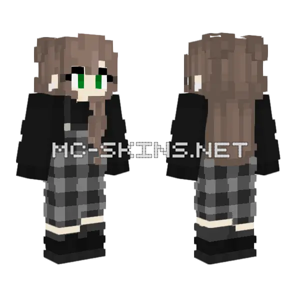 Nova Outfit 1 Minecraft skin, front and back