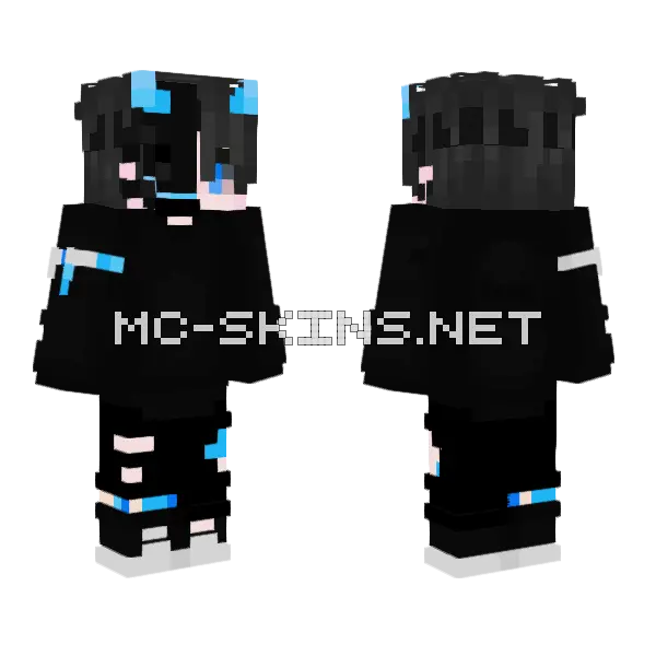 Nova Skin Minecraft skin, front and back