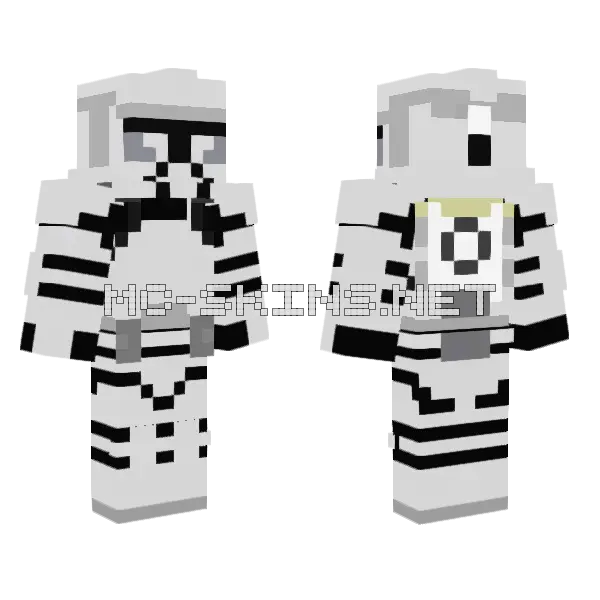 Nova Skin Minecraft skin, front and back