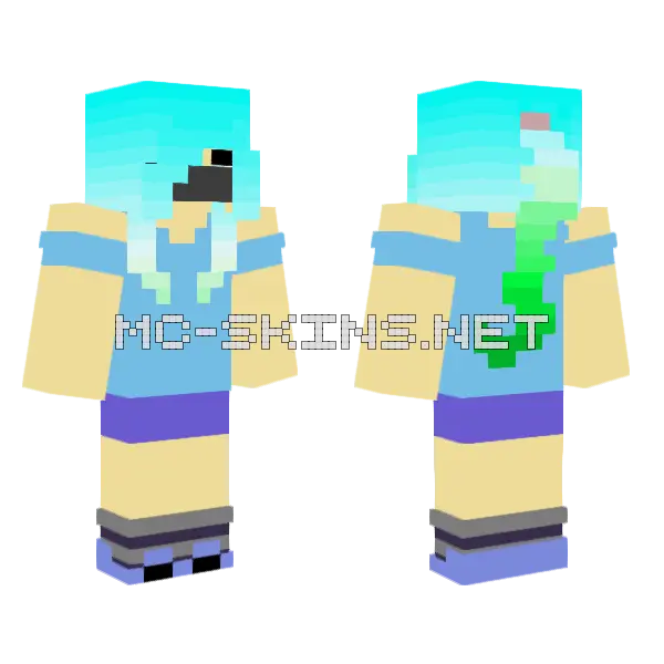 Nova's PE Clothes, front and back