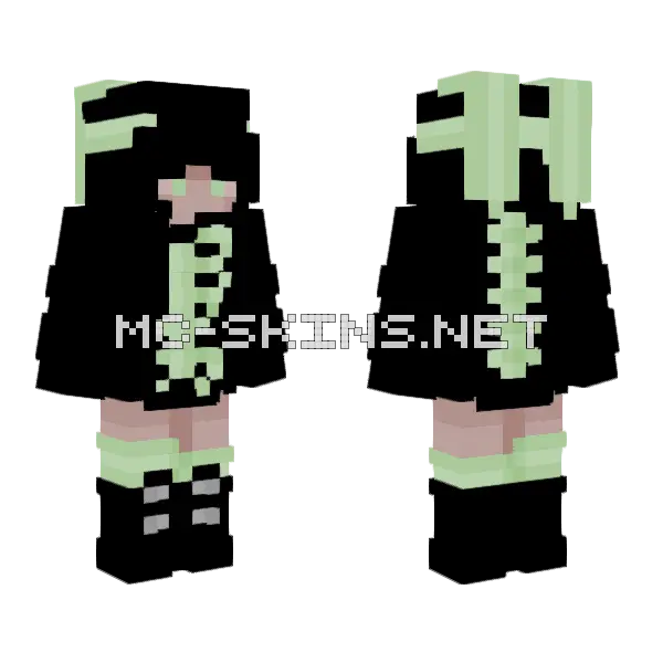 Now All My Friends Are Wasted Minecraft skin, front and back