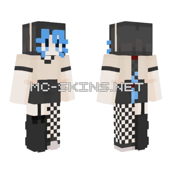 Now We've Got Bad Blood Minecraft skin, front and back