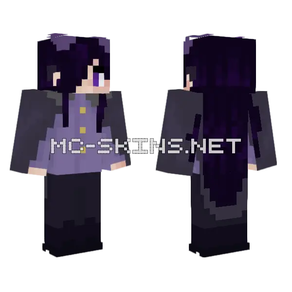 Nox Minecraft skin, front and back