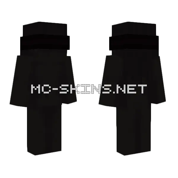 Noxurim Halo Of Smoke Minecraft skin, front and back