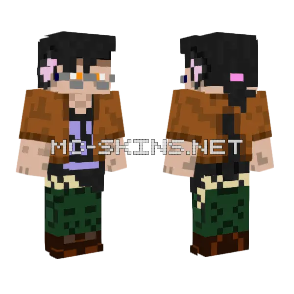 Nukcatt Catperson Neko, front and back