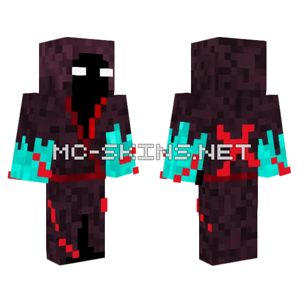 Null Ka Baap Minecraft skin, front and back