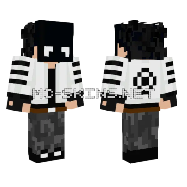 Null Skin Minecraft skin, front and back