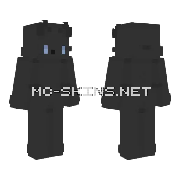 Nyxcat Request Minecraft skin, front and back