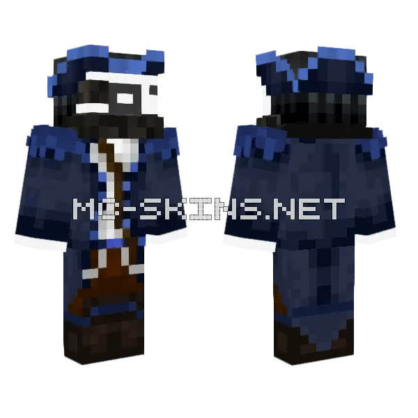 O Hootdene O Jaden Man Minecraft skin, front and back