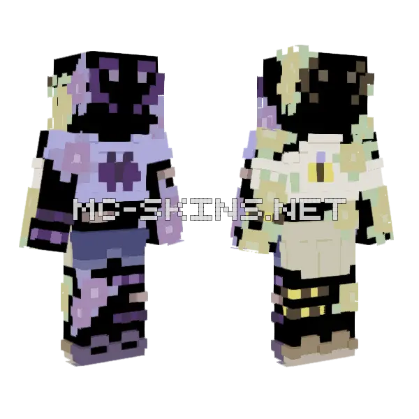 O Skin Fight R O Minecraft skin, front and back