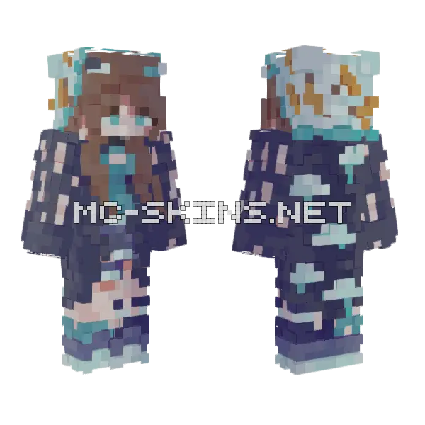o summer storm sfa5 o Minecraft skin, front and back