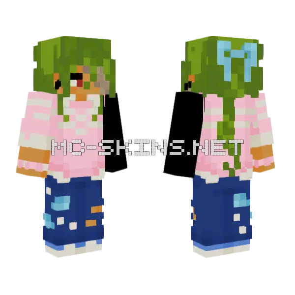Ob La Vey Alt 2 Fixed Minecraft skin, front and back
