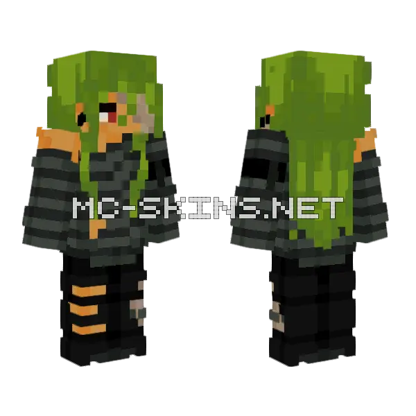 Ob La Vey Alt Minecraft skin, front and back