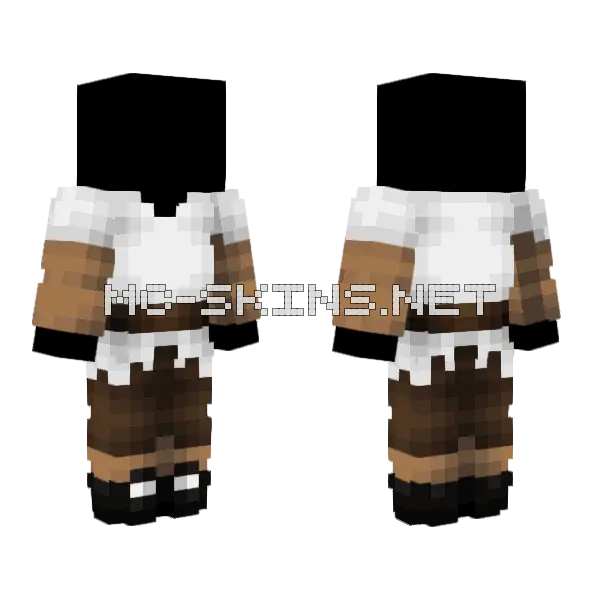 Ob Medieval Fit W Cloth Minecraft skin, front and back