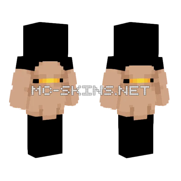Ob Silk Tan Dress Minecraft skin, front and back