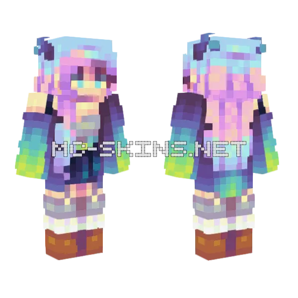 Oblivion Fanskin Remake Minecraft skin, front and back