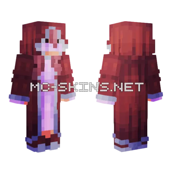 Obscurity Rce Minecraft skin, front and back