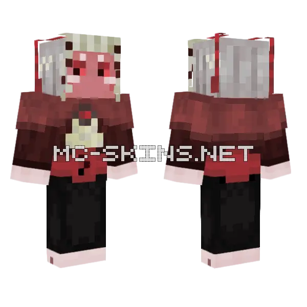 Oc Aida Minecraft skin, front and back