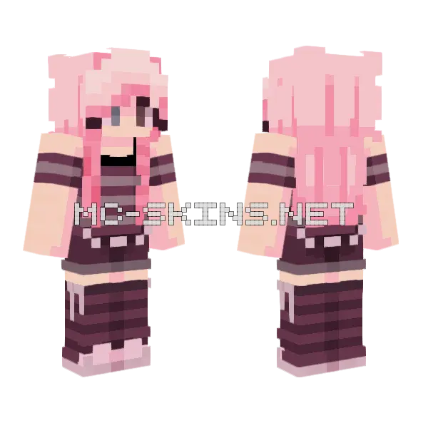 Oc Creds Meoxire Minecraft skin, front and back