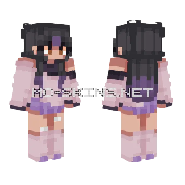 Oc Creds Tag Draws Minecraft skin, front and back