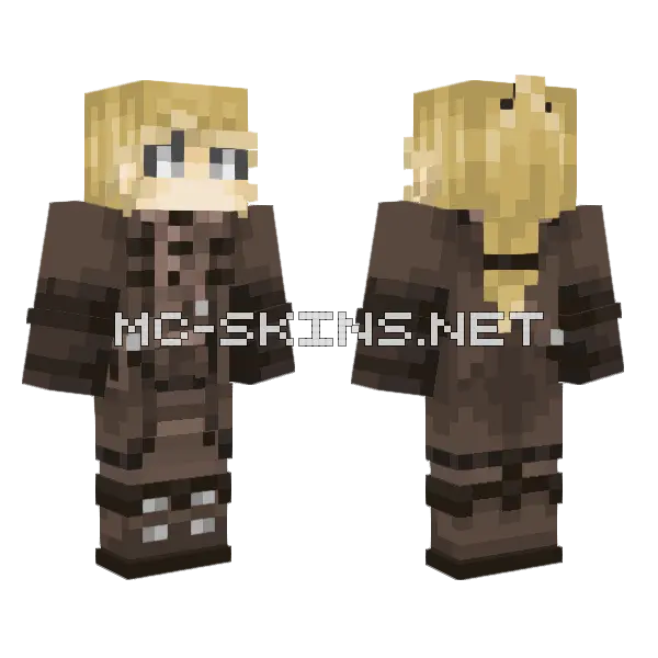 Oc Morganstandart Minecraft skin, front and back