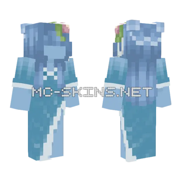 Ocean Goddess, front and back