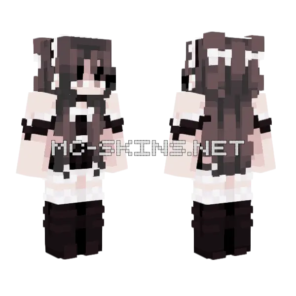 Oceans Apart Minecraft skin, front and back