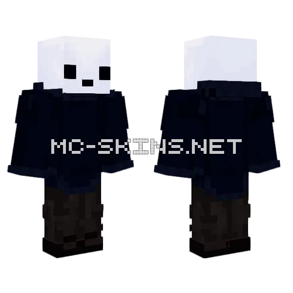 Ocf Panda 1 1 Minecraft skin, front and back