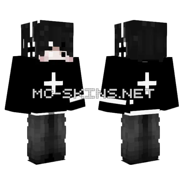 Ocs Minecraft skin, front and back