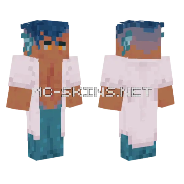 Octo Skin Minecraft skin, front and back