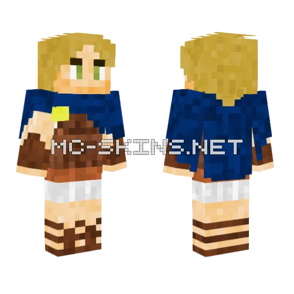 Ody Epic Minecraft skin, front and back