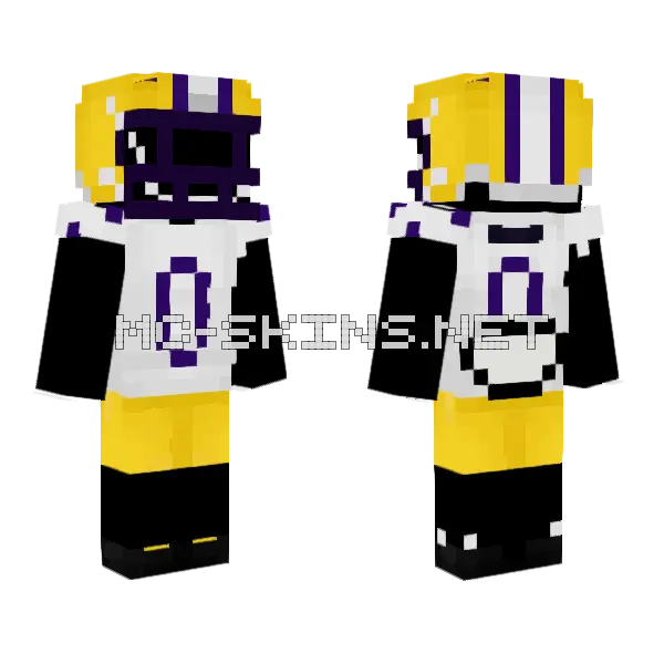 Off Pratice Minecraft skin, front and back