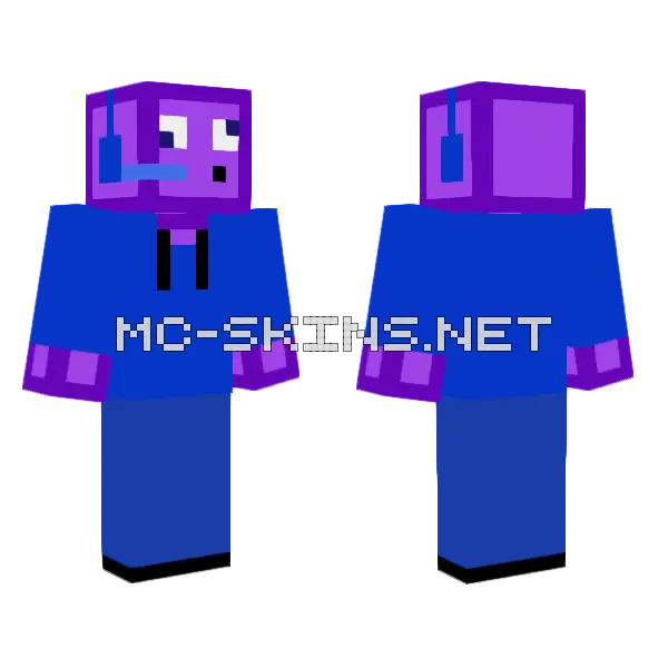 Og Criz0z Minecraft skin, front and back