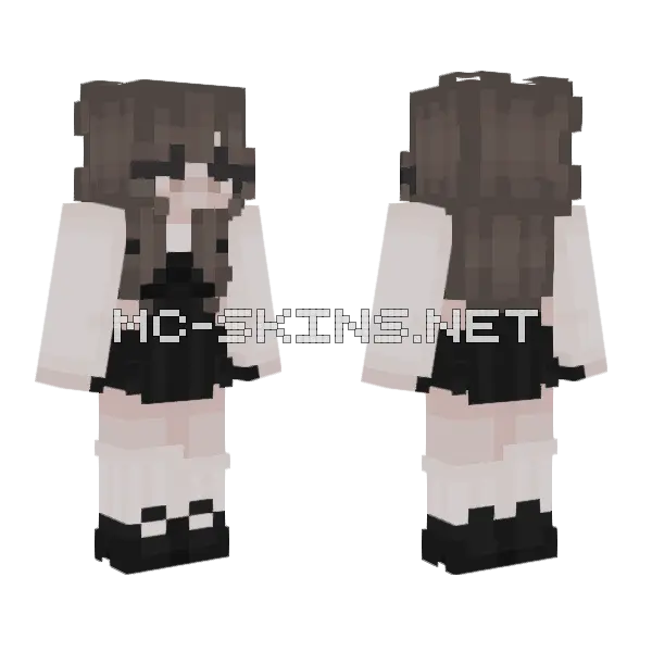 Oh Pretty Lies Minecraft skin, front and back