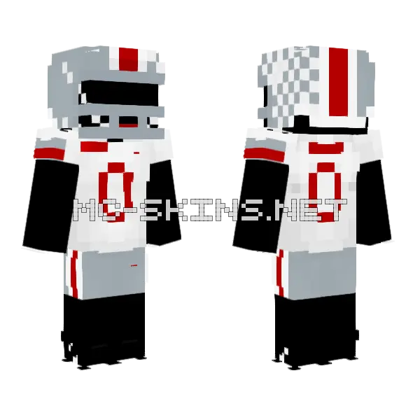Ohio State Skin Minecraft skin, front and back