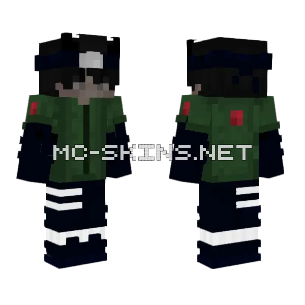 Oito Minecraft skin, front and back
