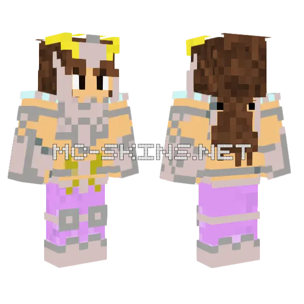Okko De Tigre Minecraft skin, front and back