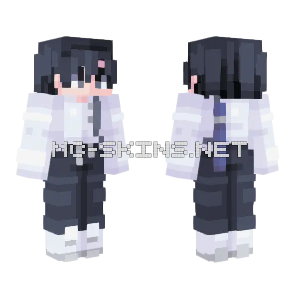 Okkotsu Yuta Minecraft skin, front and back